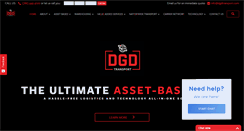 Desktop Screenshot of dgdtransport.com